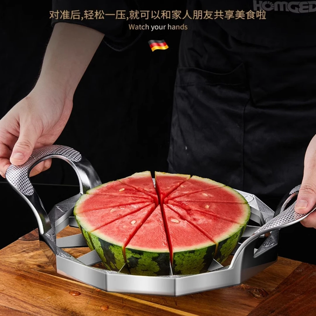 切西瓜神器水果刀不锈钢分割去核器多功能哈密瓜水果家用切片器