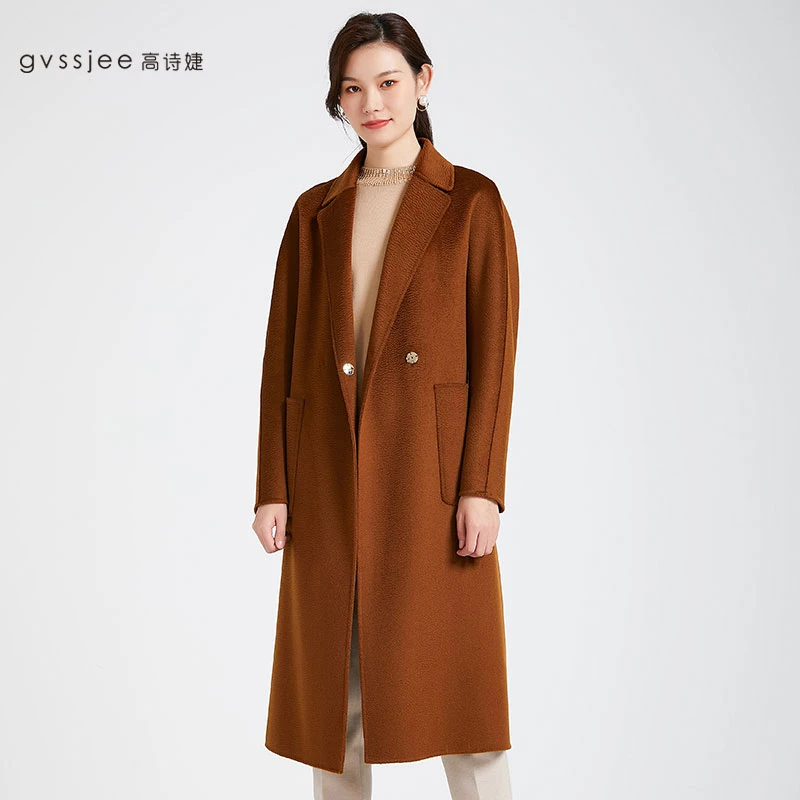 高诗婕冬季双面呢外套214347080-83大衣