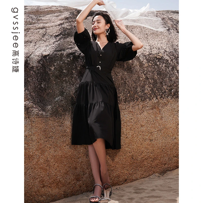 高诗婕夏季连衣裙裙子夏天连衣裙242662148-61