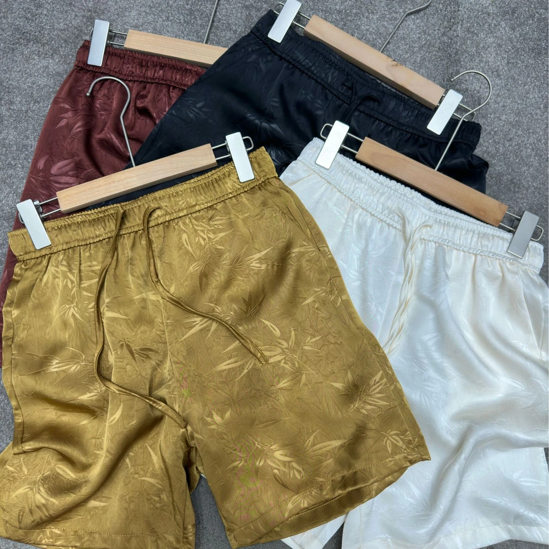 909款竹子竹报平安五分短裤