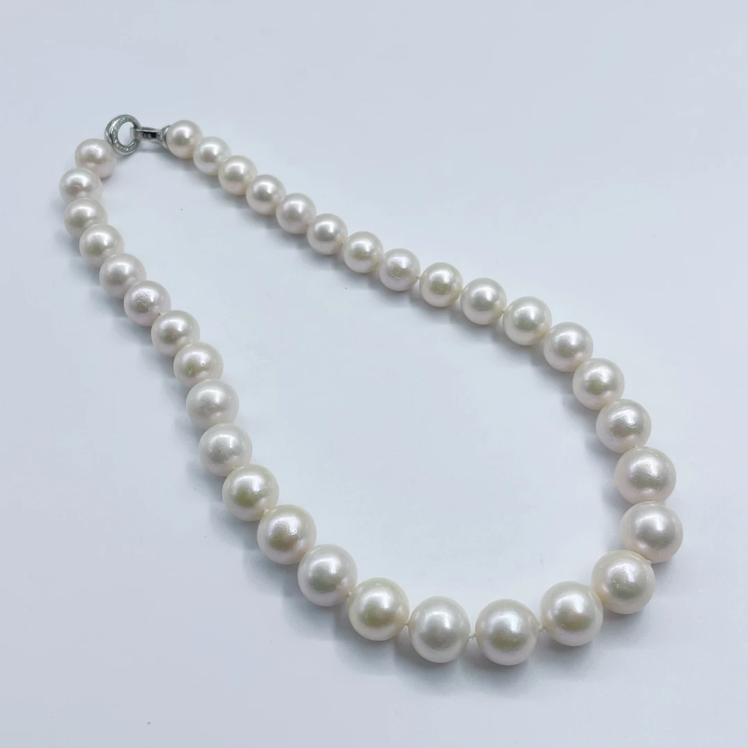 【晓艾珍珠】 淡水大龙珠项链 11-14mm S925银 YX370