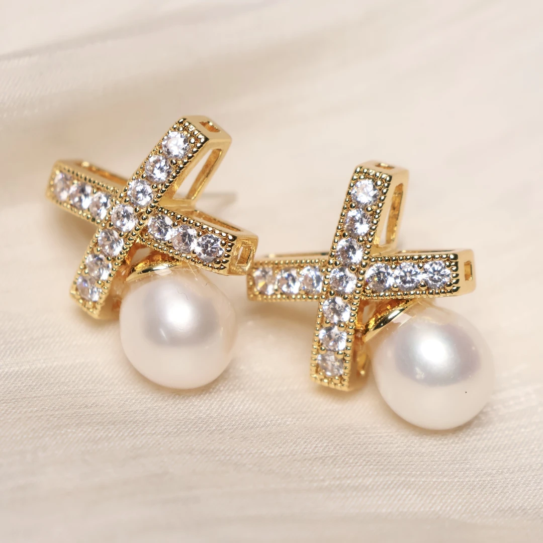 铜合金耳饰 9mm左右气质耳钉bp774