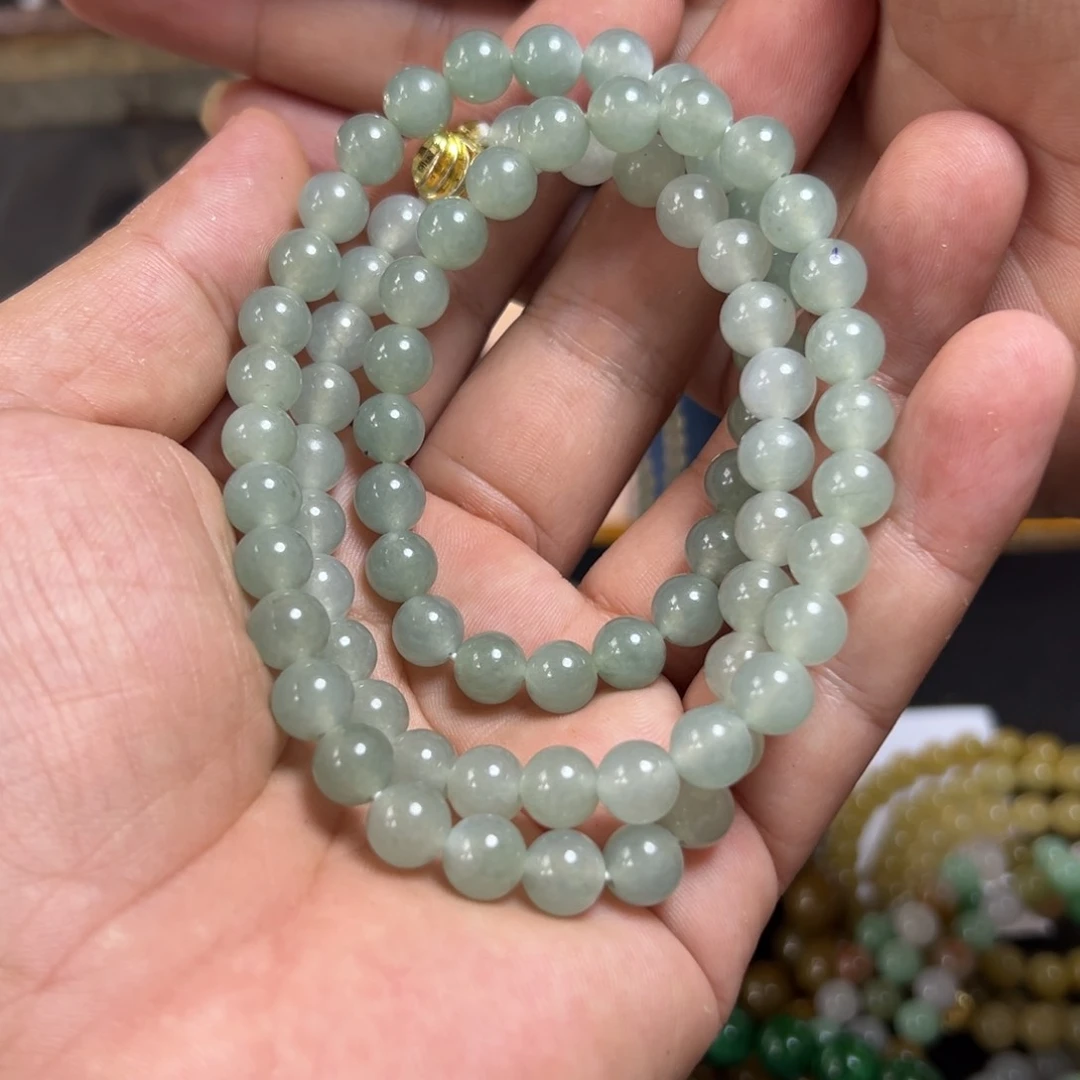定制翡翠未镶嵌爱****姐