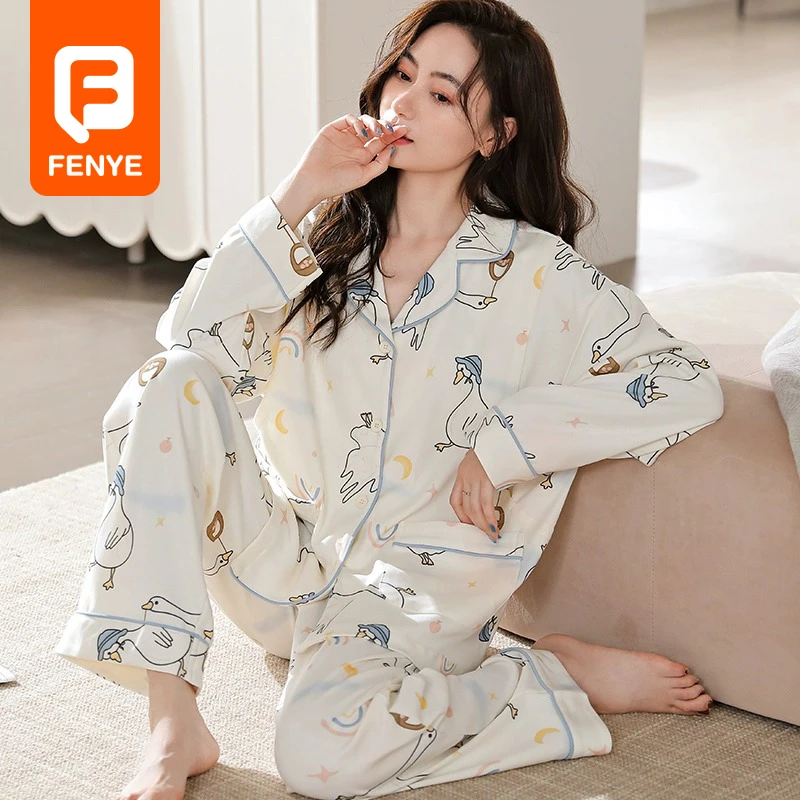 月子服夏季薄款产后孕妇哺乳睡衣简约夏装怀孕期喂奶家居服两件套