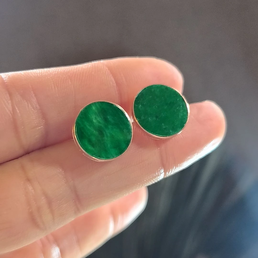 【闪购商品】翡翠耳饰未镶嵌