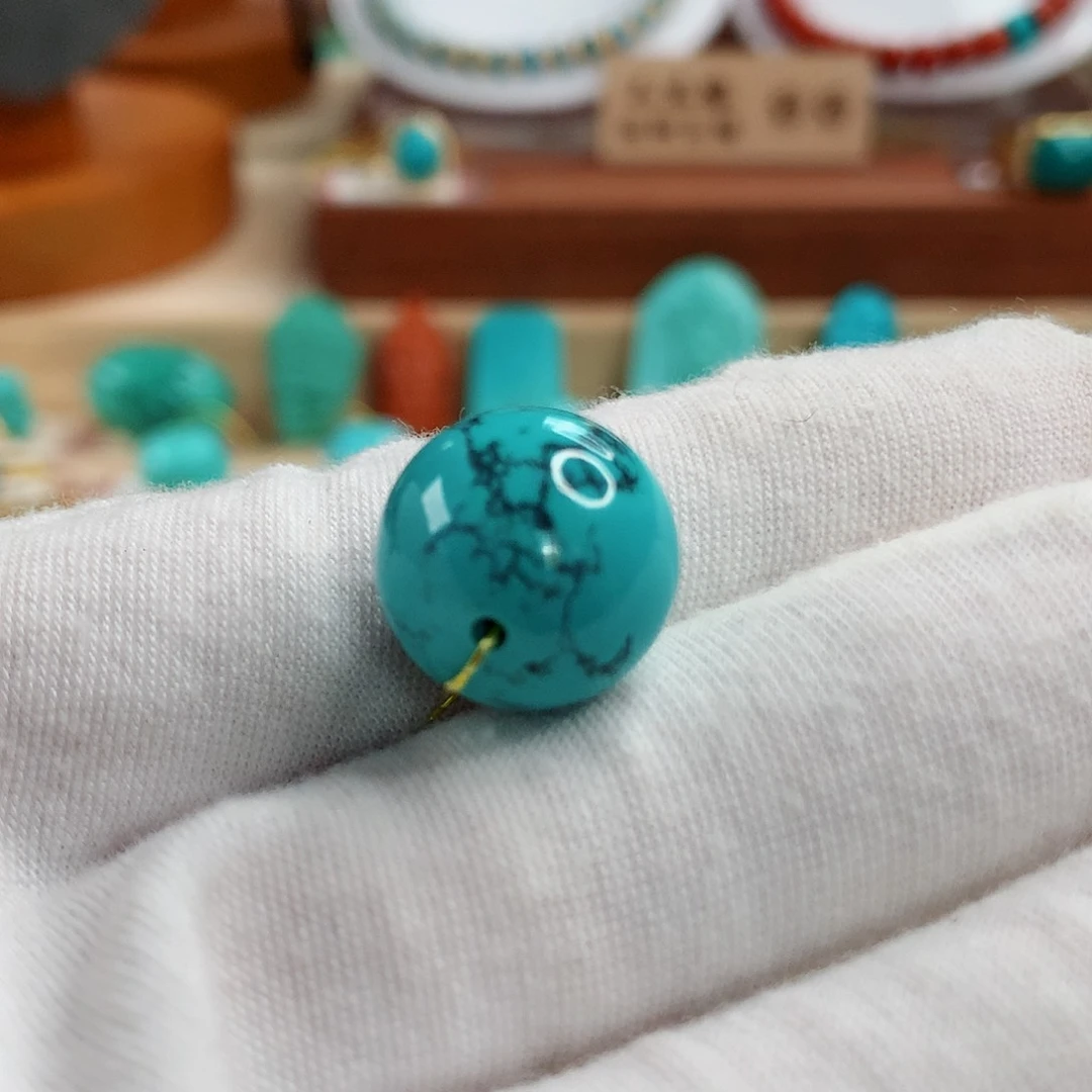 绿松石珠宝奇石未镶嵌