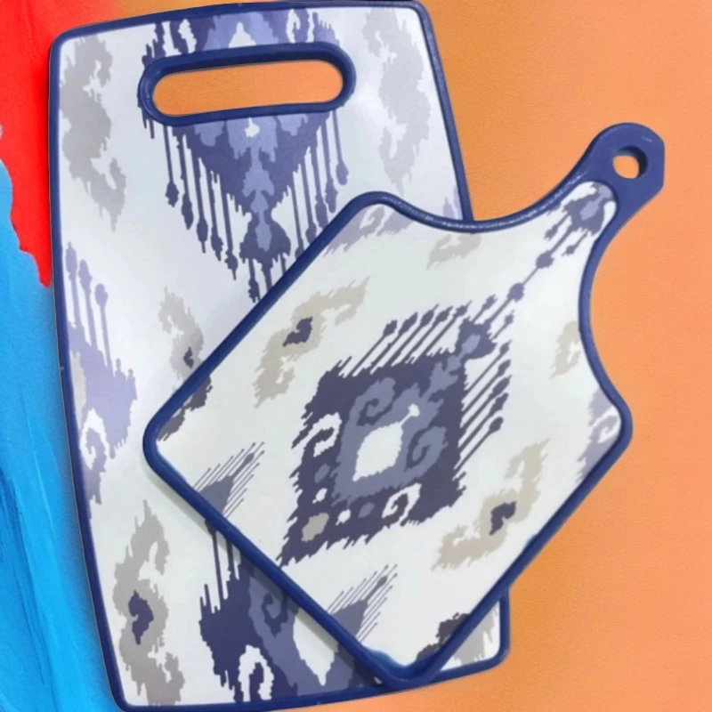 【迪拉生活用品店推荐】可爱多功能家用创意防滑彩色印花厨房用菜板