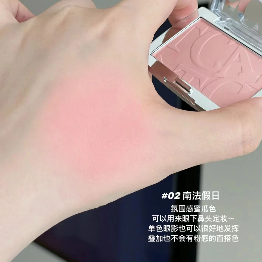 能定妆的腮红！NEIYOU那柚蜜粉猫猫腮红蜜瓜奶杏收缩膨胀色低饱和