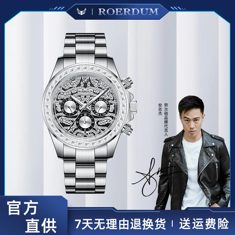 大欣百万专属/银虎迪-RA-6835/全球限量发行/男士机械腕表-cz