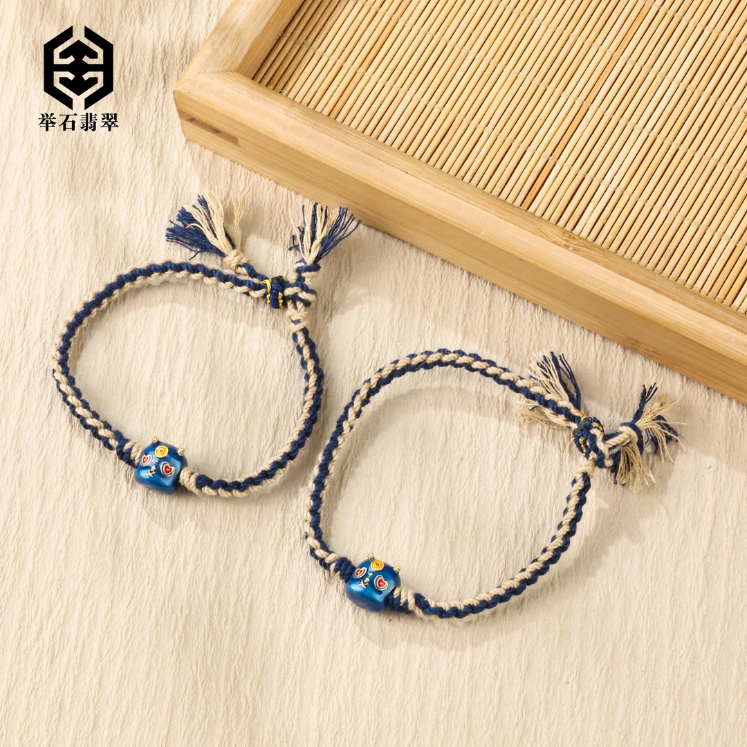 925银银制品 【举石臻品】TH0721-222-39个性手绳（一件/多样性发）I