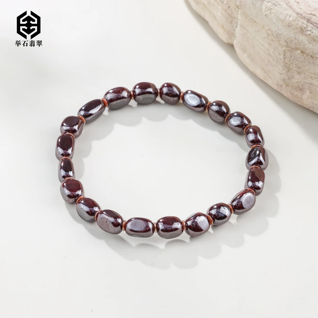 辰砂（处理）【举石臻品】TH1124-661-38朱砂手串(一件/多样性发）J