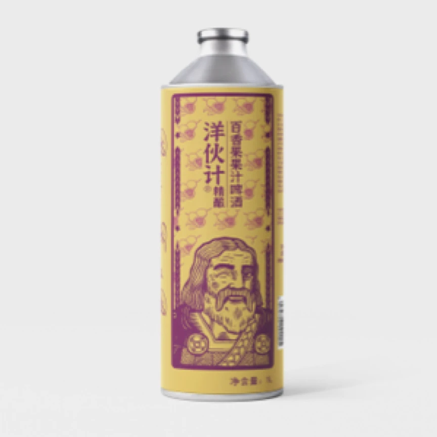 洋伙计外卖精酿百香果果味啤酒