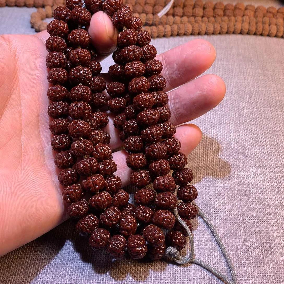 金刚菩提吊坠平切龙切10+手串