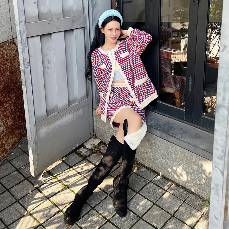 【左岸潇分享】Azzurra Gronchi 马蹄饰扣 女士长靴