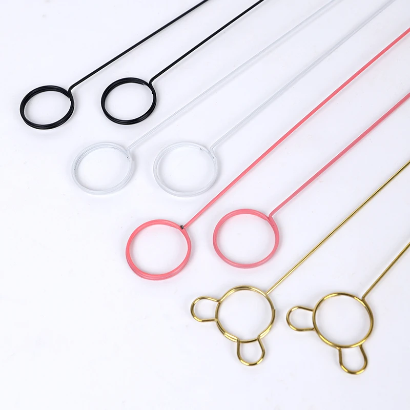 花束卡片夹金属鲜花贺卡固定卡插花艺包装材料用品资材