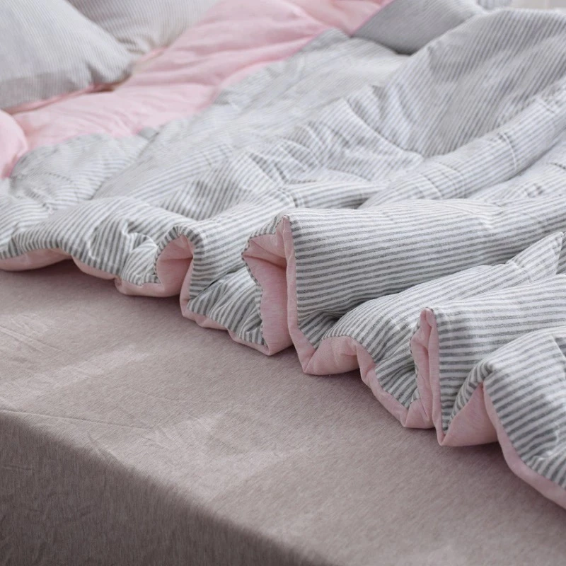 新款全A类母婴级别夏凉被空调被 针织棉面料 柔软亲肤