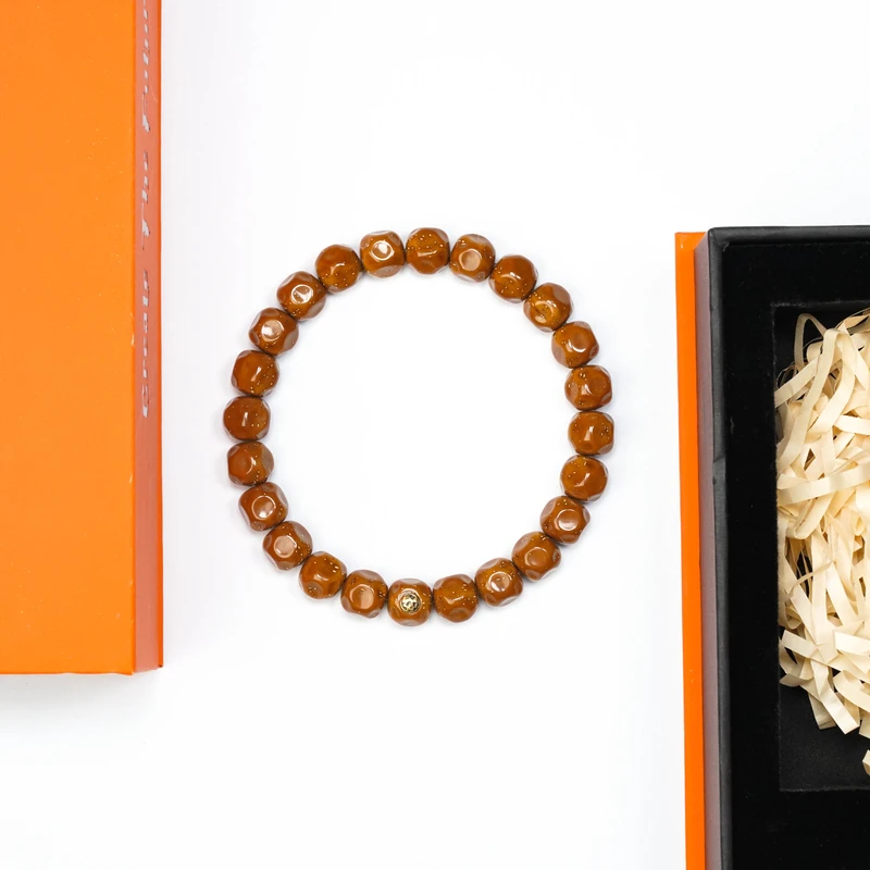 【启承严选】秋水紫金鼠无相 手串 单标款   9.2mm  QS009