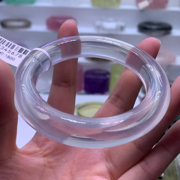 【闪购商品】水晶手镯未镶嵌圈口59