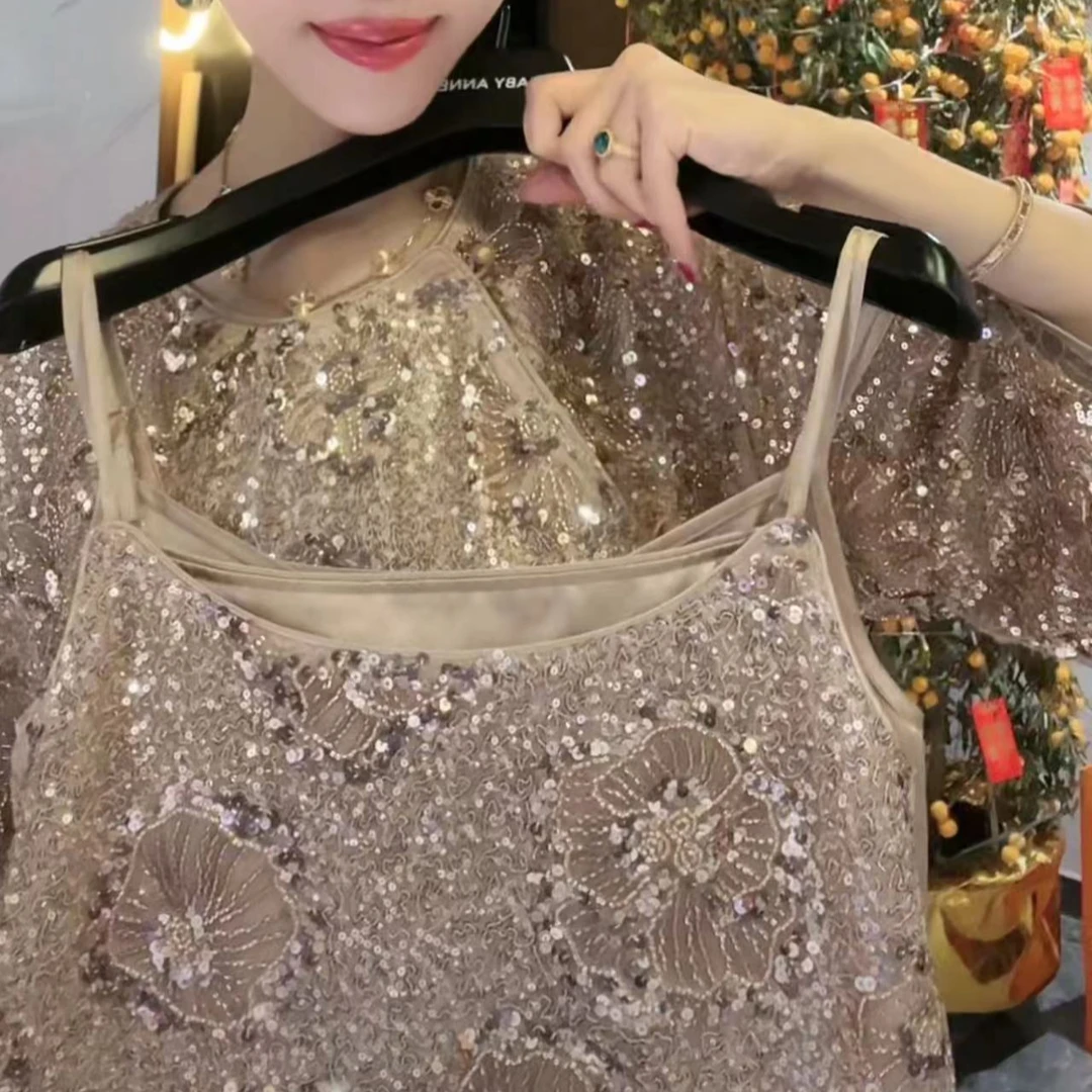 BABY ANNE【当家主母】奢华香槟金-珠子内搭/同款里布内搭PD233069