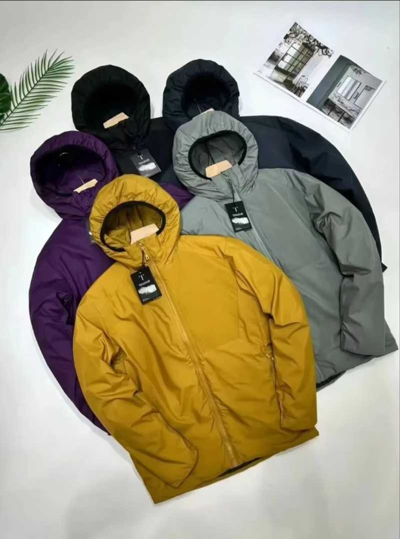 茑家五色阿瞳木二代平替情侣款轻量化保暖防风雨连帽棉服秋冬通勤