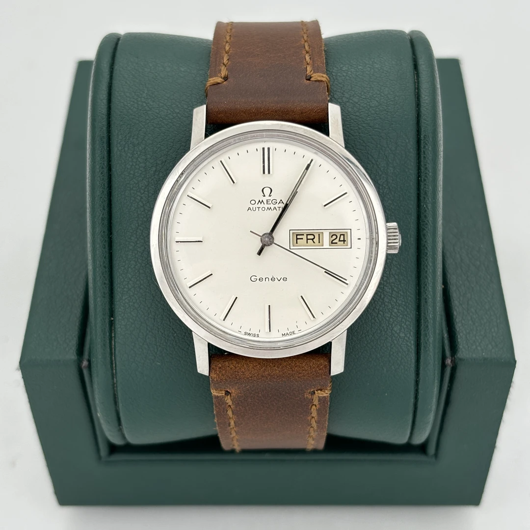 95新 Omega/欧米茄 表径35 日内瓦中古经典简约自动机械表 M1325