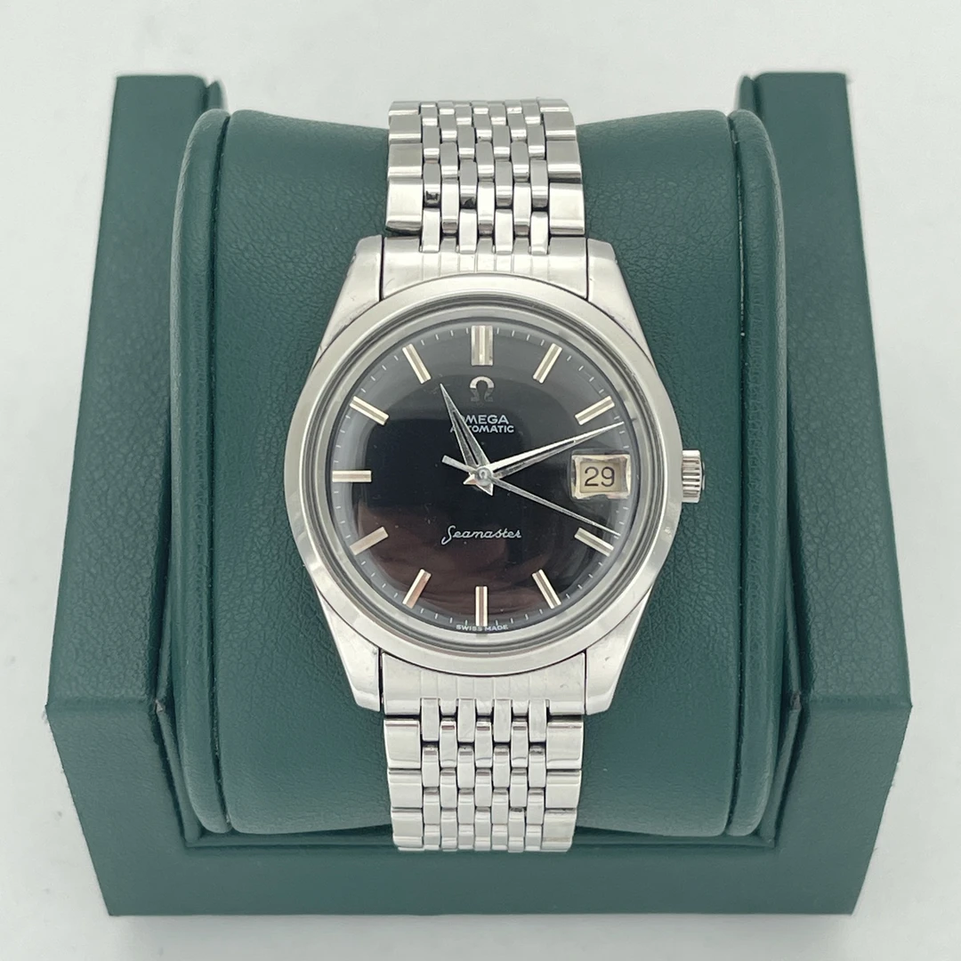 90新 Omega/欧米茄 表径35 中古海马系列552经典自动机械表 M1367