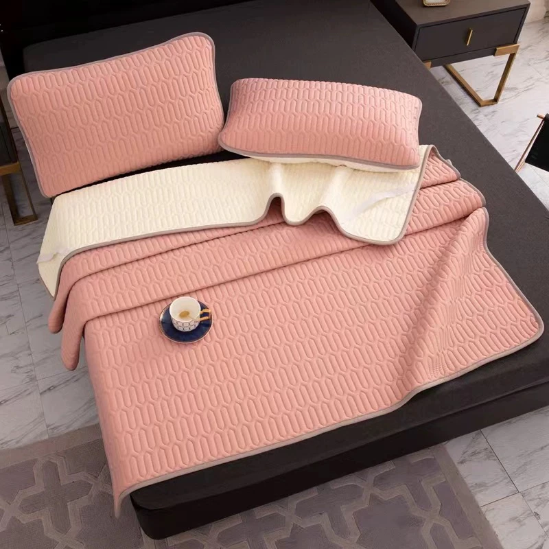 泰国moolynn天然乳胶凉席三件套