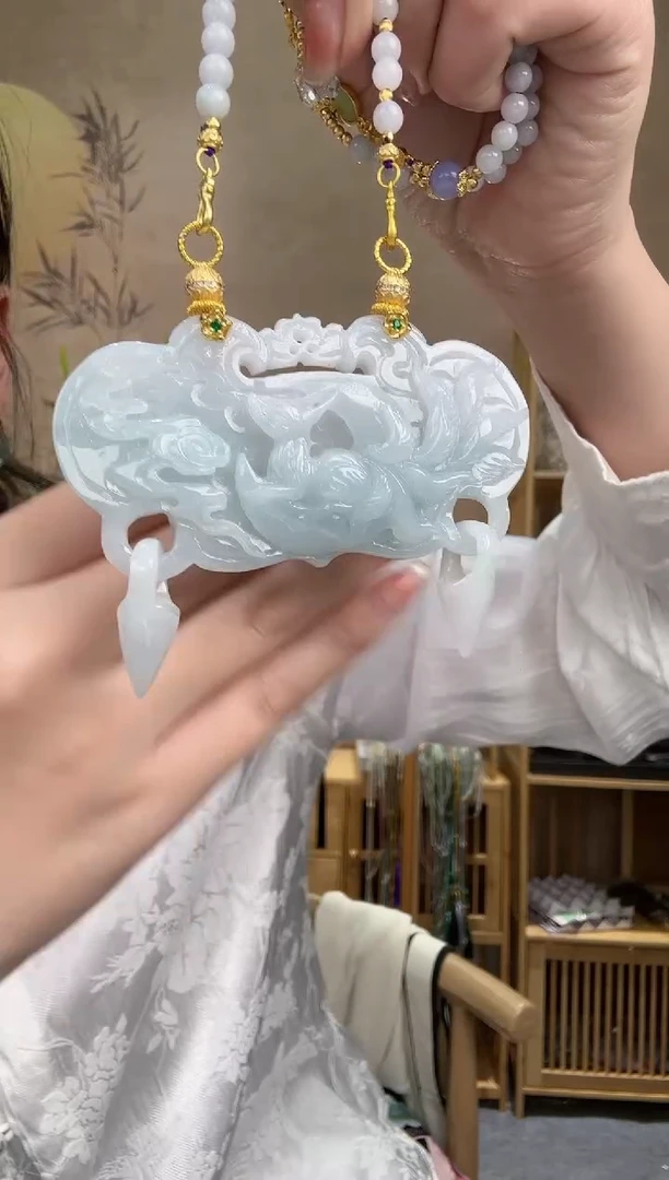 【闪购商品】翡翠颈饰未镶嵌吊坠