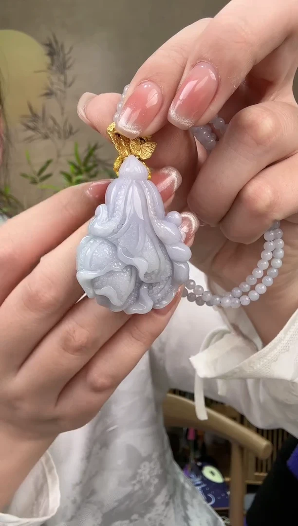 【闪购商品】翡翠颈饰未镶嵌吊坠