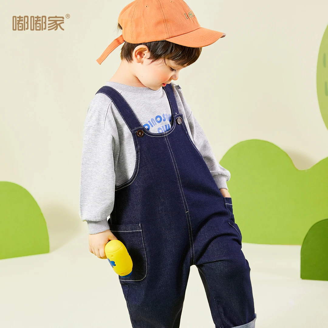 【清】儿童休闲牛仔背带裤【嘟嘟家】BSC123ACK927
