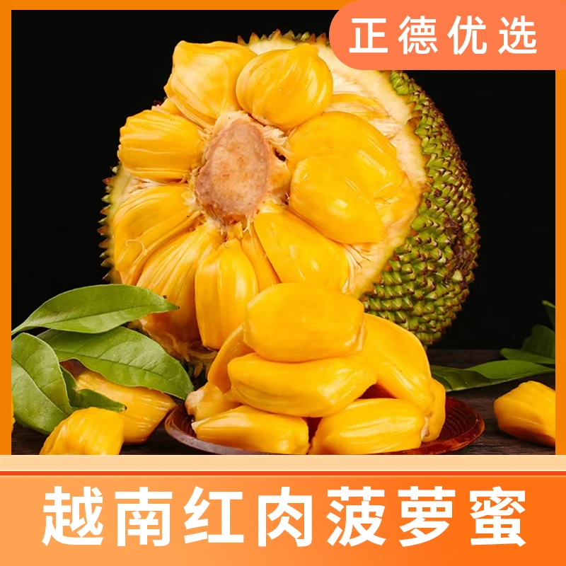 【越南菠萝蜜】进口正宗红肉菠萝蜜新鲜水果应季香甜批发8-18斤装