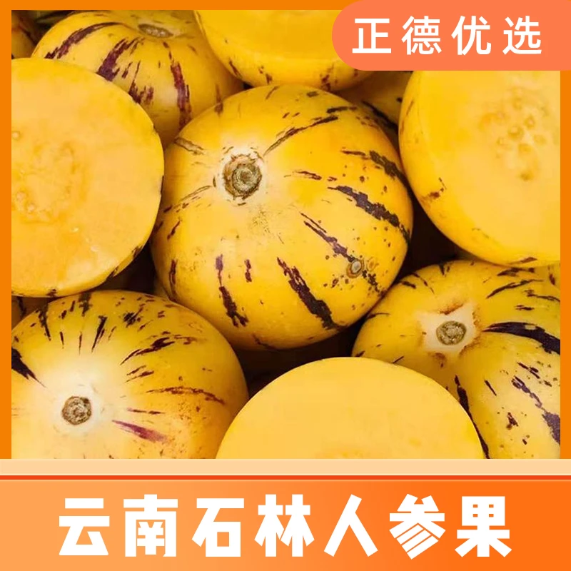 【云南人参果】云南石林人参果当季水果软糯香甜多汁水4.5斤装X