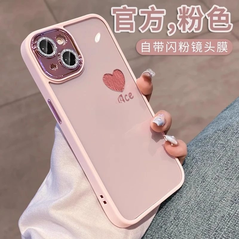 镂空熊适用于iPhone15手机壳防摔14promax透明可爱高级感奢华卡通