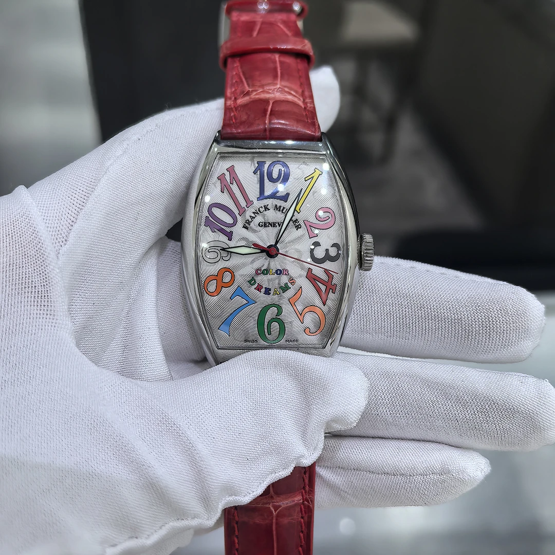 99新 Franck Muller/法兰克穆勒 5851彩色数字  39×32 精钢