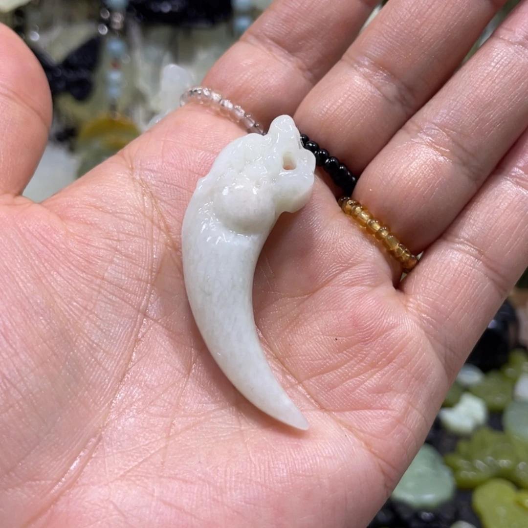 【闪购商品】岫玉颈饰未镶嵌28吊坠