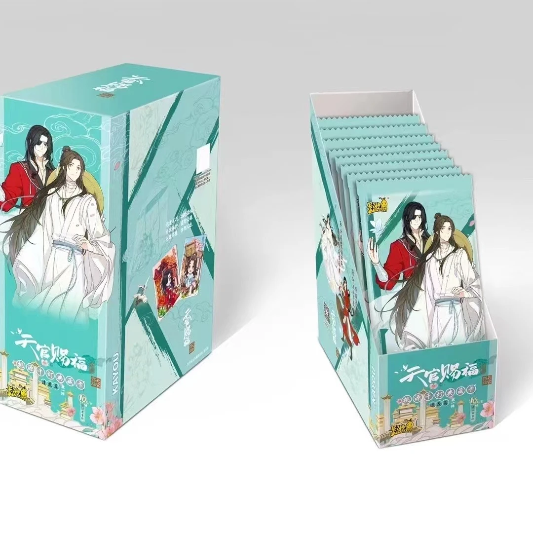【拆盒】卡游《天官赐福》逢花篇第一弹 桃源千灯典藏卡