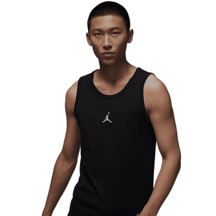 Nike/耐克正品男款舒适夏季休闲运动速干透气无袖背心-FQ6990-010