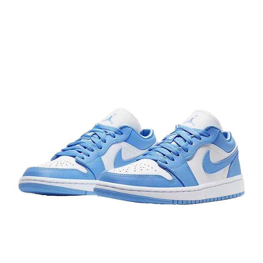 NIKE/耐克正品男女同款AJ1大学蓝低帮百搭运动休闲鞋-AO9944-441