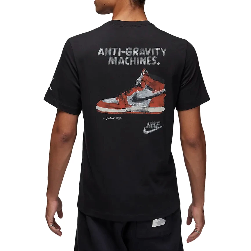 NIKE/耐克正品男款 AJ 夏季透气舒适百搭潮流圆领短袖-FD7030-010