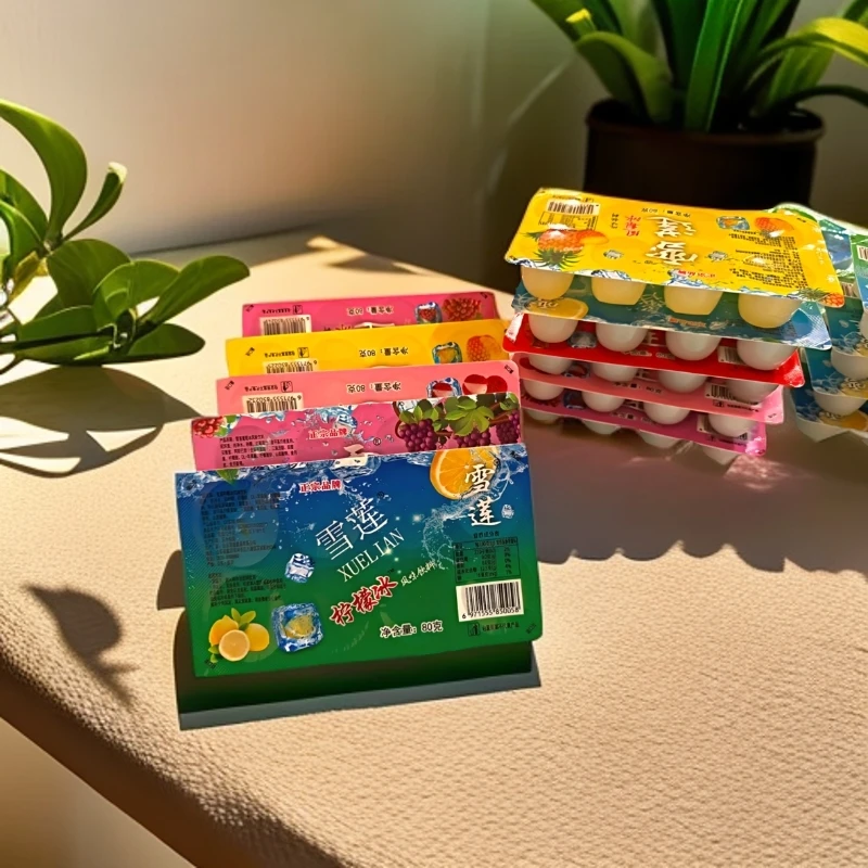 童年经典雪莲冰块【混合口味】新包装液体发货【拍一发30板】