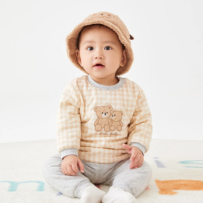 LABI BABY/拉比格调小熊肩开服套装