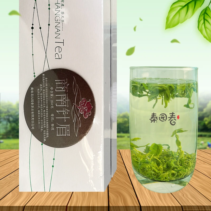 秦园春250g针眉绿茶商南沁园春2025年二道春茶商南绿茶清泉好茶叶