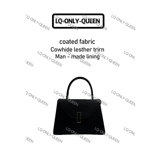 LQ-ONLY-QUEEN手工真皮女包万手提包黑色