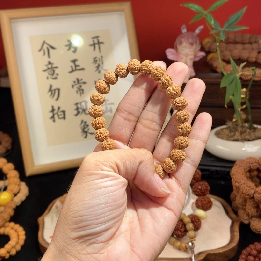 金刚菩提吊坠115原籽素串