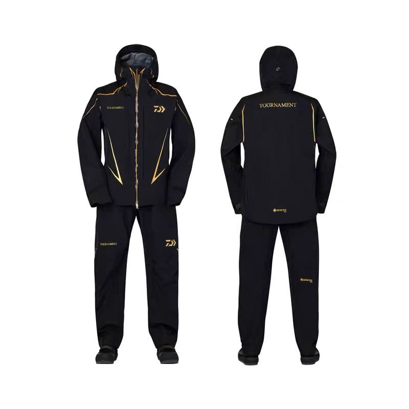 日本DAIWA达瓦图鲁门24款DW-1024T矶钓服冲锋衣钓鱼防水户外套装