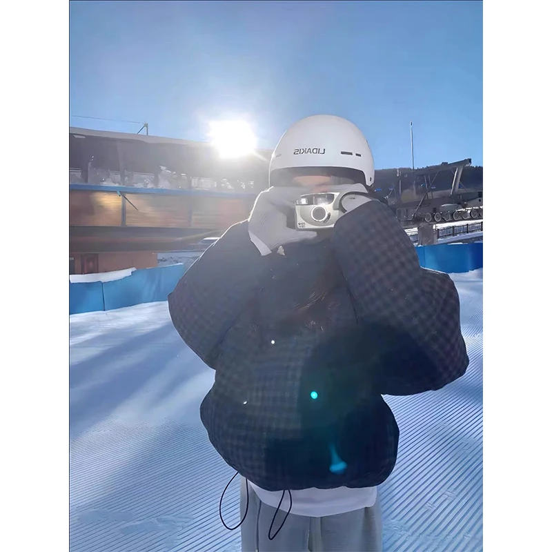 冬新款日系复古小众设计感立领加厚保暖棉服外套女百搭面包服棉衣