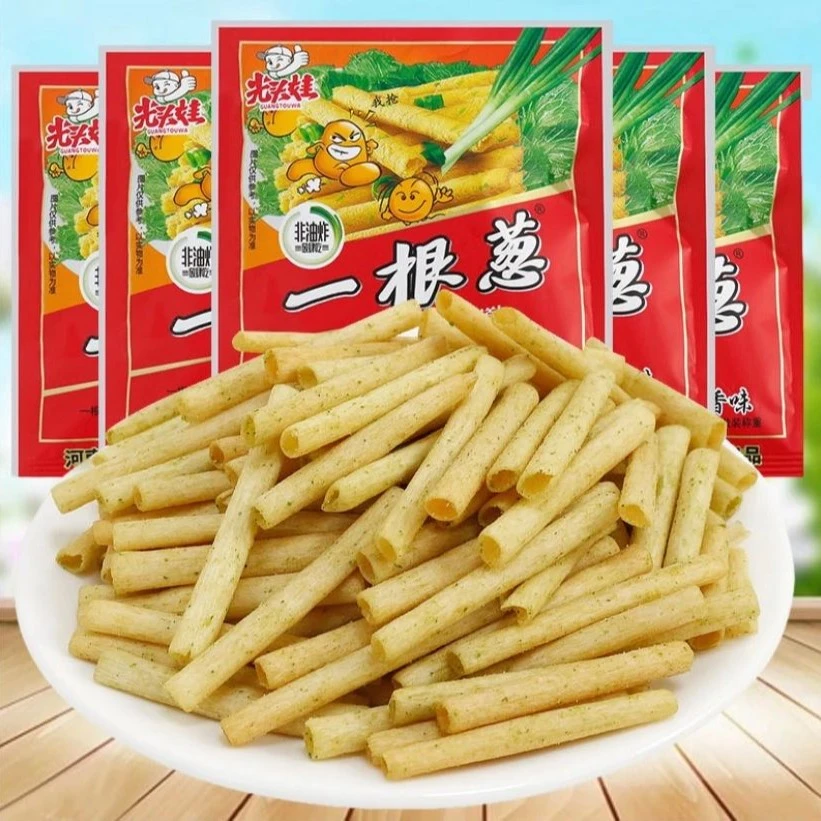 一根葱！13g童年怀旧零食8090回忆零食小吃辣条追剧
