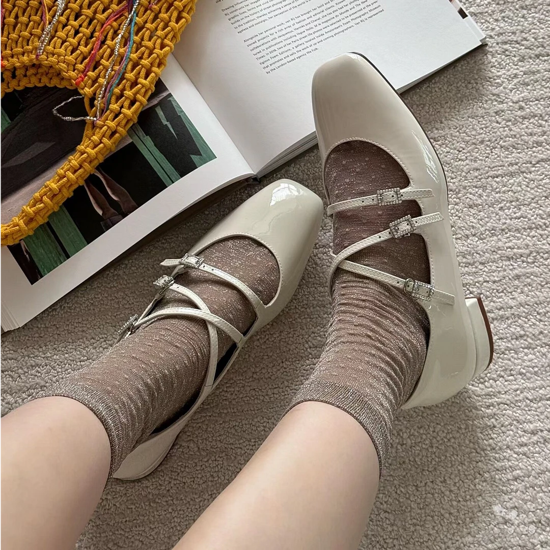 直播链接 下单备注编码时尚真皮女鞋