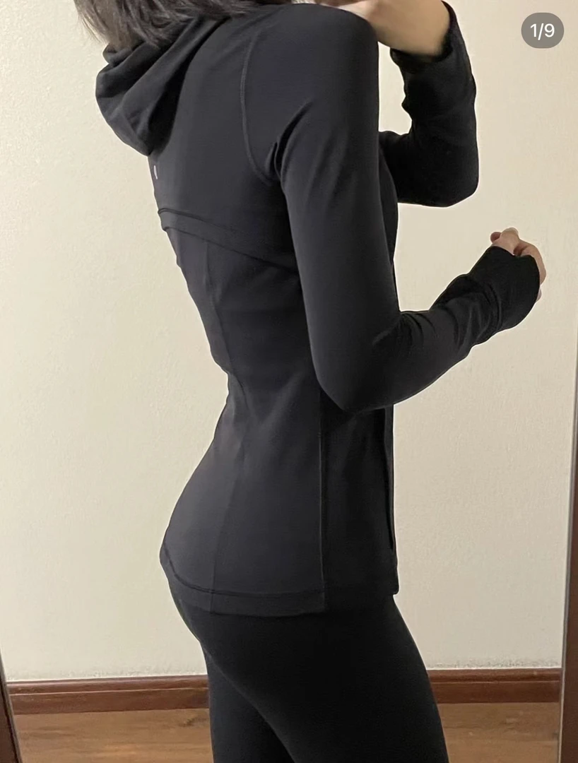 千彩瑜伽服外套女define运动外套开衫上衣修身女