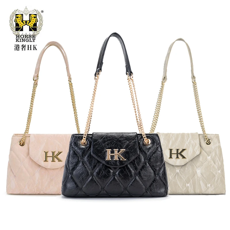 Horse Kingly女士斜挎包单肩时尚包经典1188赠礼盒